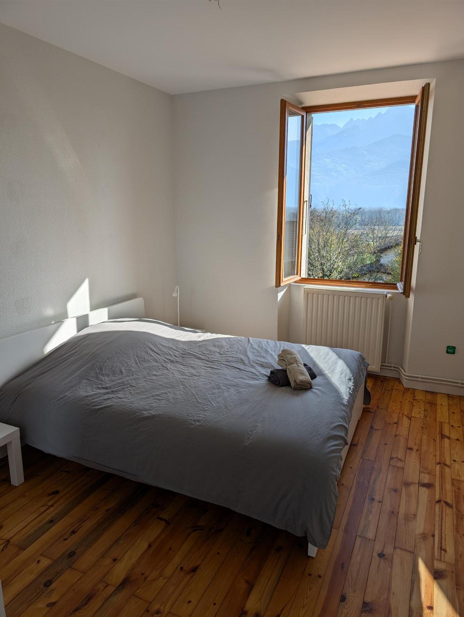 Appart 65M2 Avec 2 Chambres Dans Ferme Renovee - Parking Gratuit - Grande Vue Montagnes Montbonnot-Saint-Martin Buitenkant foto